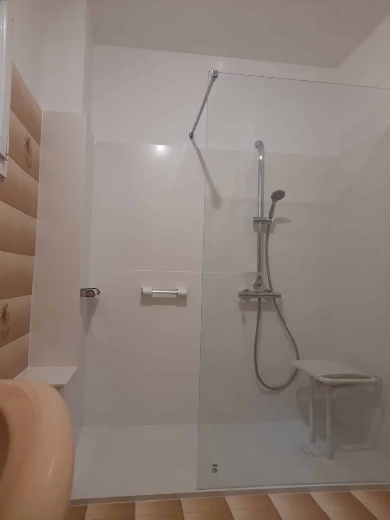 douche sécurisée